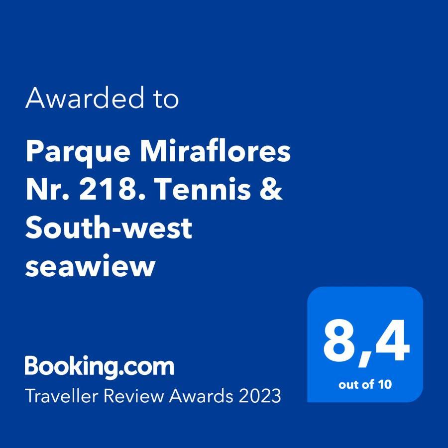 Parque Miraflores Nr. 218. Tennis & South-West Seawiew Apartment Ла Кала де Михас Екстериор снимка
